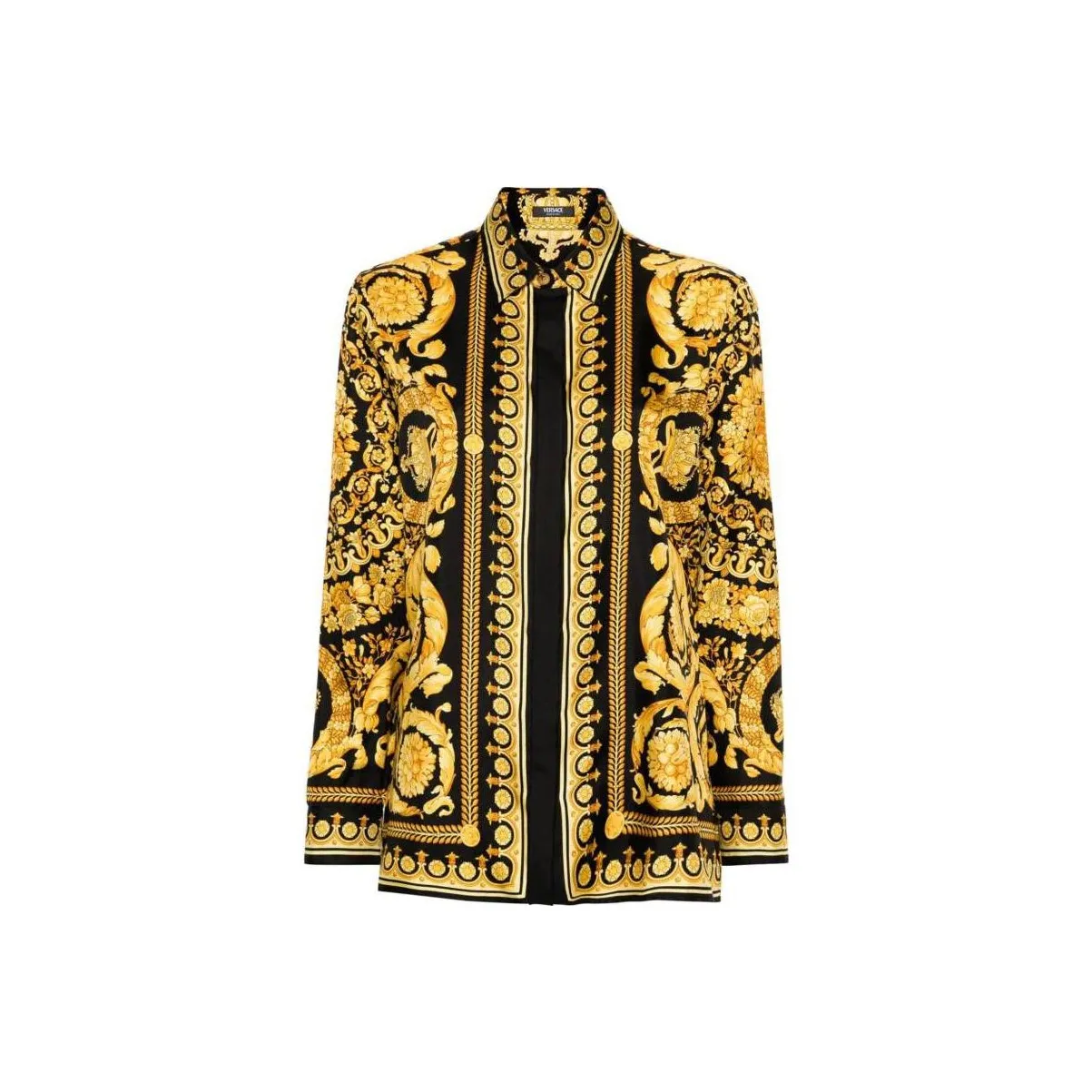 VERSACE Heritage Barocco Printed Long Sleeved Shirt