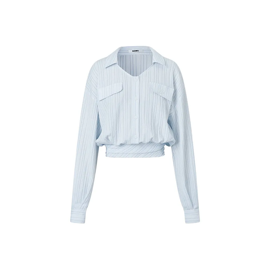 NAWS Ледяной синий Женские Рубашки