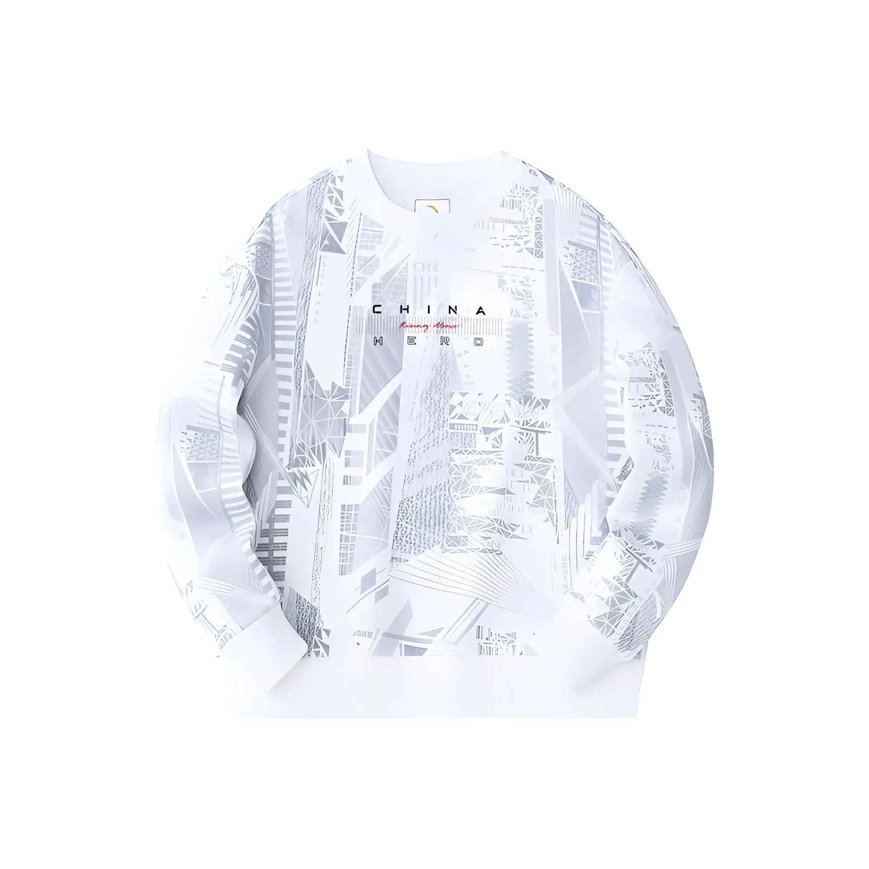Anta Variety Training Collection Sweatshirt Women's Snowflake White/All Over Print