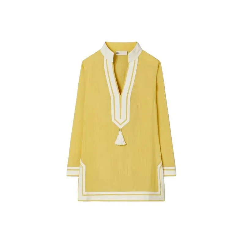 TORY BURCH Long sleeve Tunic Minidress