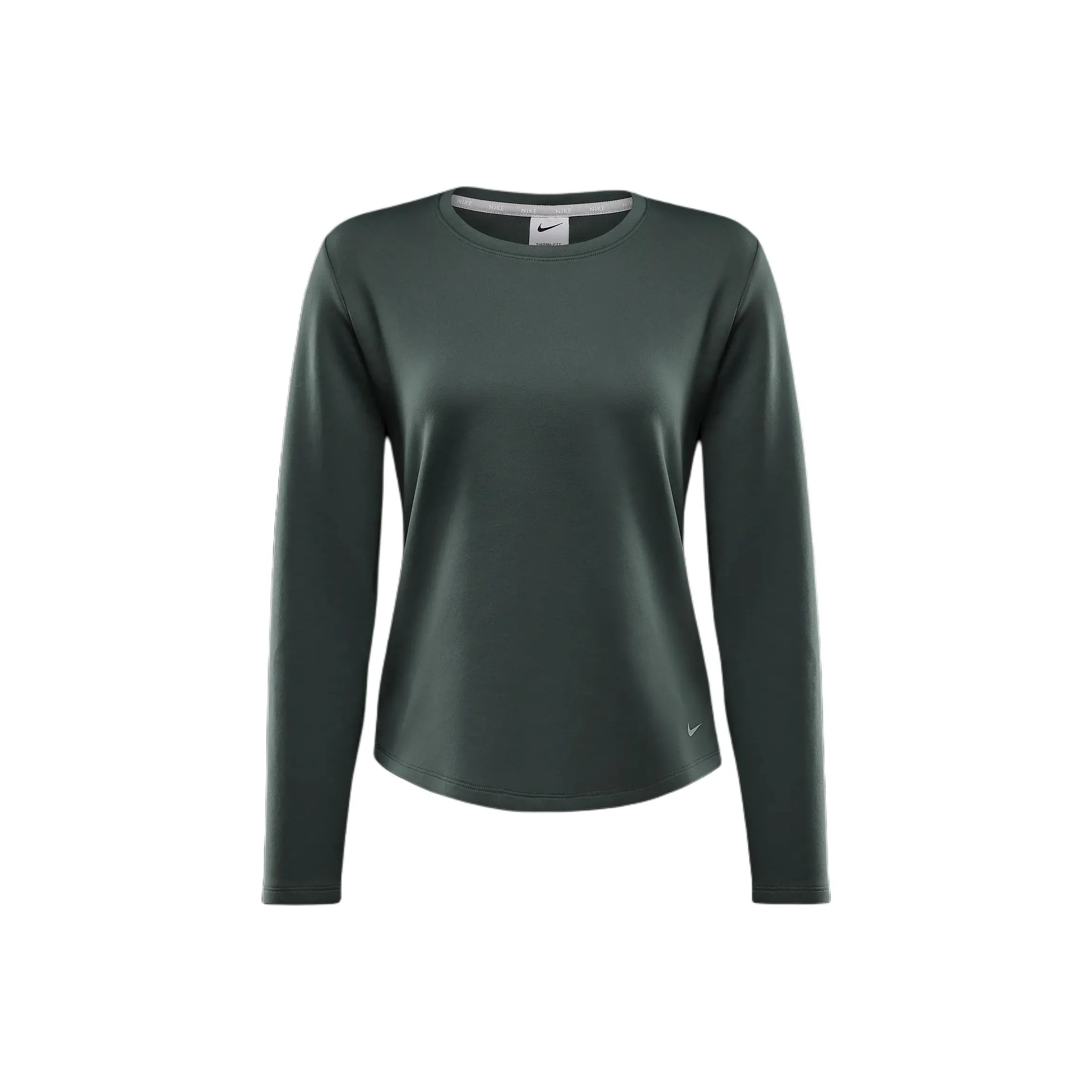 Nike Therma FIT One T Shirt Women's Vintage Green/White