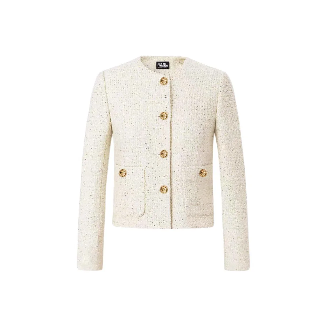 KARL LAGERFELD Куртки и Пальто Женские Экрю