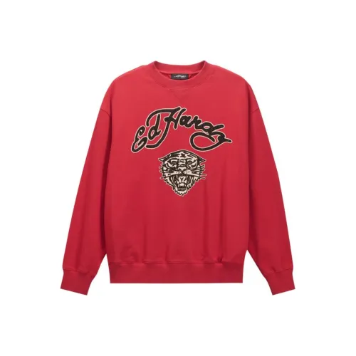 Ed Hardy Красный китайский Женские Свитшоты