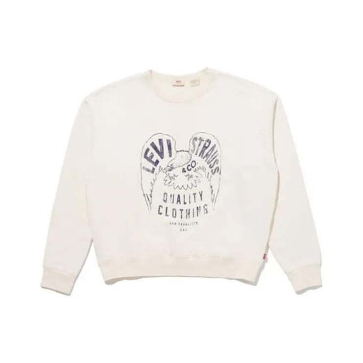 Levi's Толстовка Женская Белая