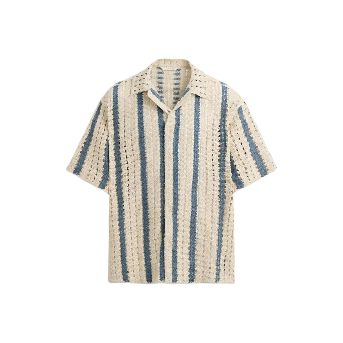 ZARA Blue Men's Shirts ZARA Синие Мужские Рубашки
