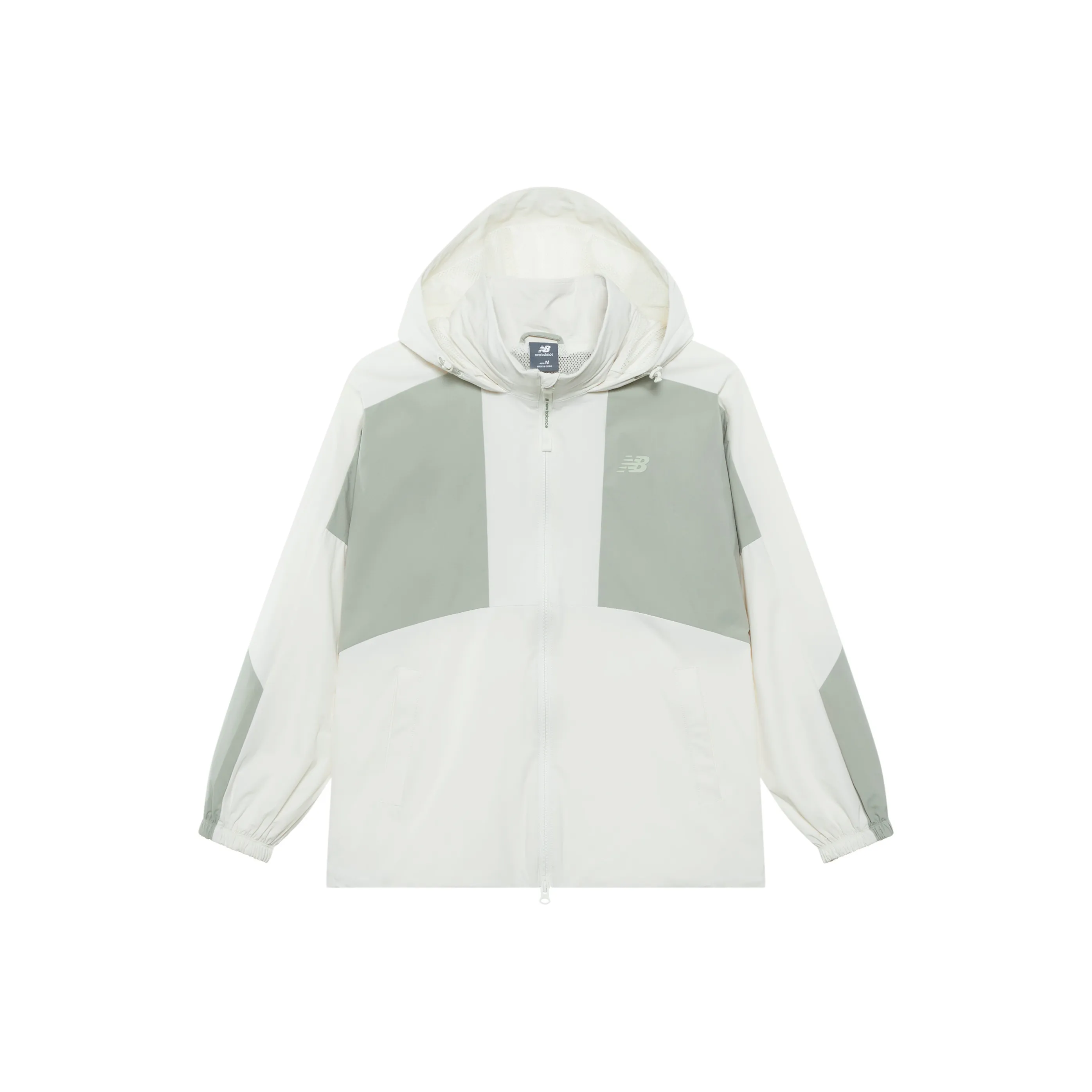 New Balance Running Thin Windproof Windbreaker Jacket Women's Ivory White