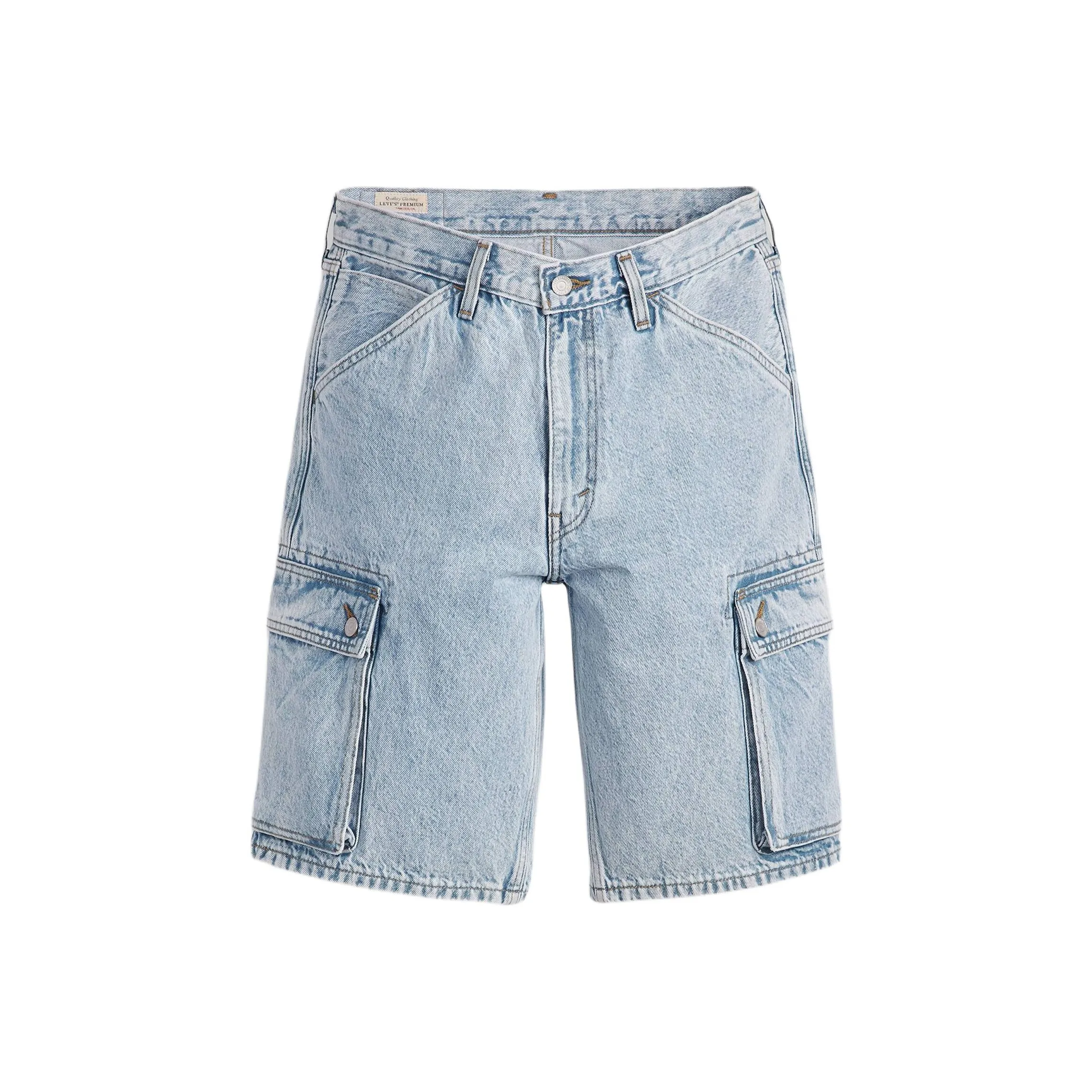 Levi's SS25 Карго Шорты Мужские Светлый Индиго