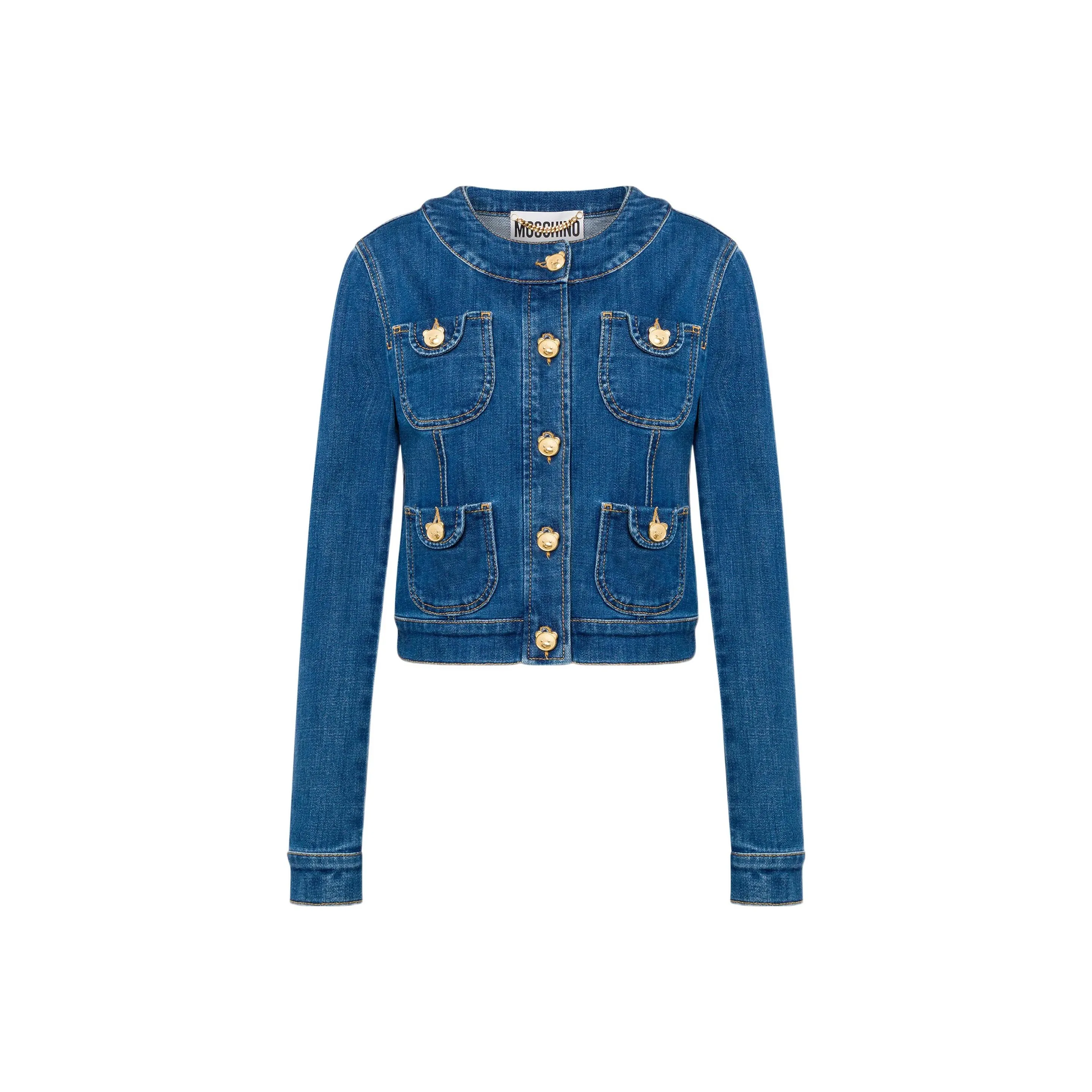 MOSCHINO Синие Женские Куртки