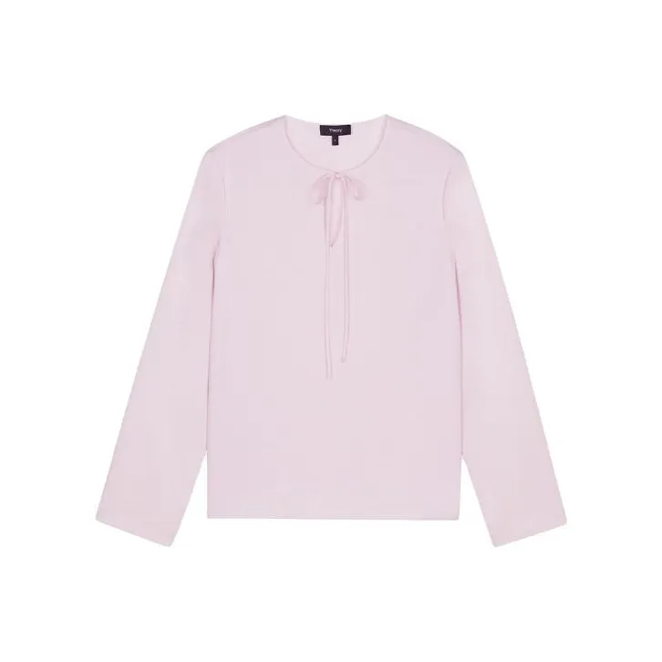 THEORY SS23 Рубашка Женская Телесный Розовый