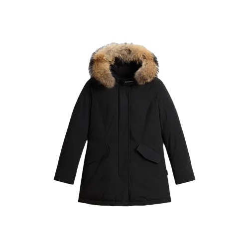 WOOLRICH Черные Женские Пуховики