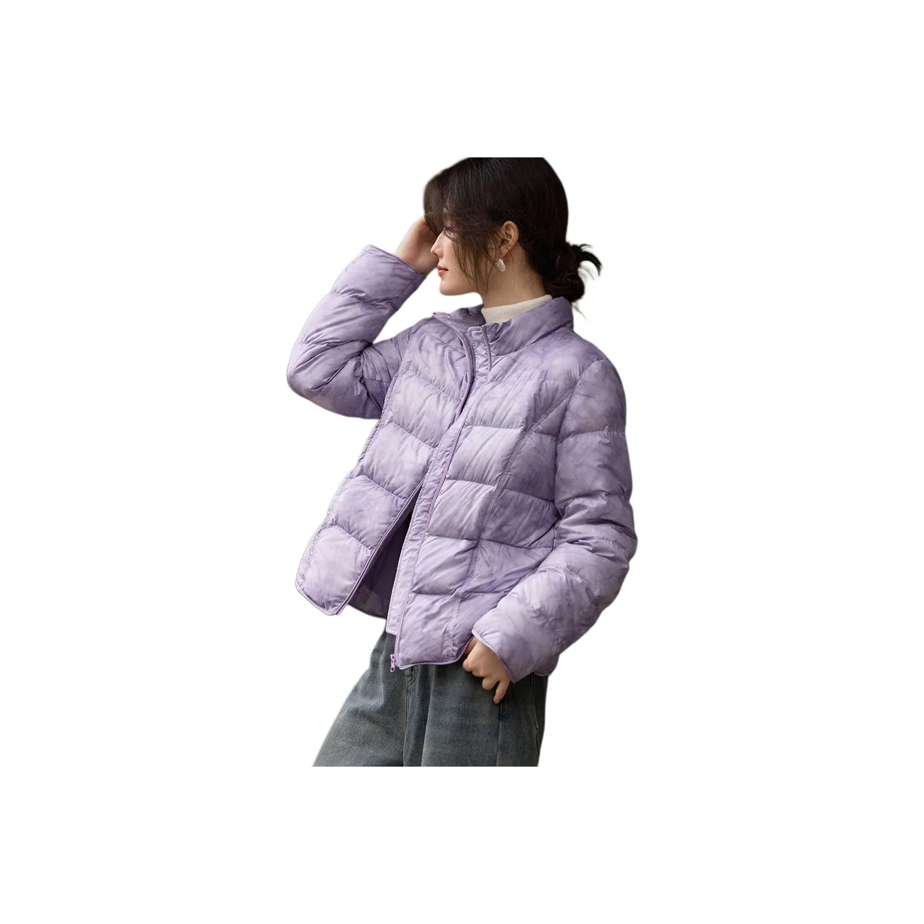 XWI Пуховик Женские Лаванда