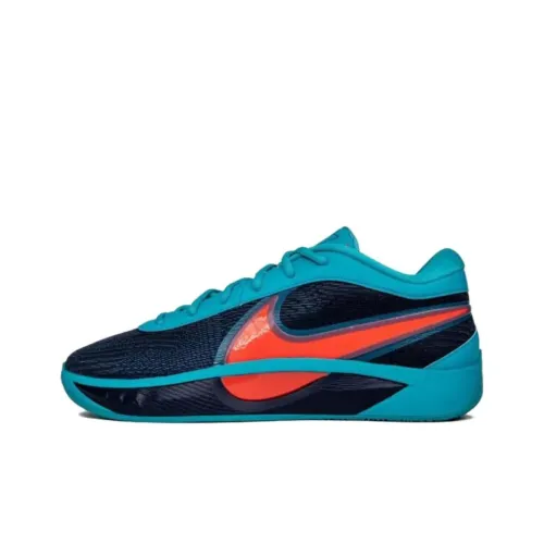 NIKE Giannis Freak 6 Баскетбольные кроссовки Низкий Верх Синий Мужские