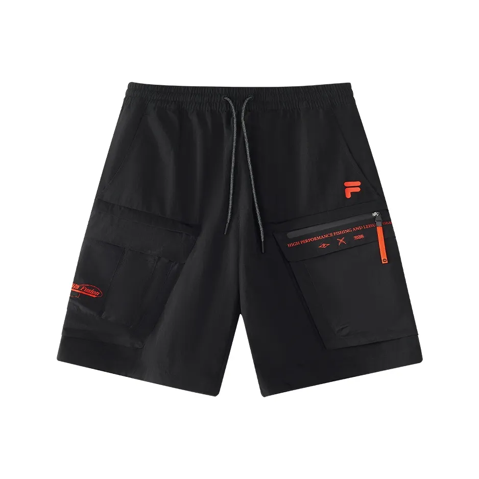 FILA FUSION FILA FUSION X Повседневные шорты Мужские Глубокий черный