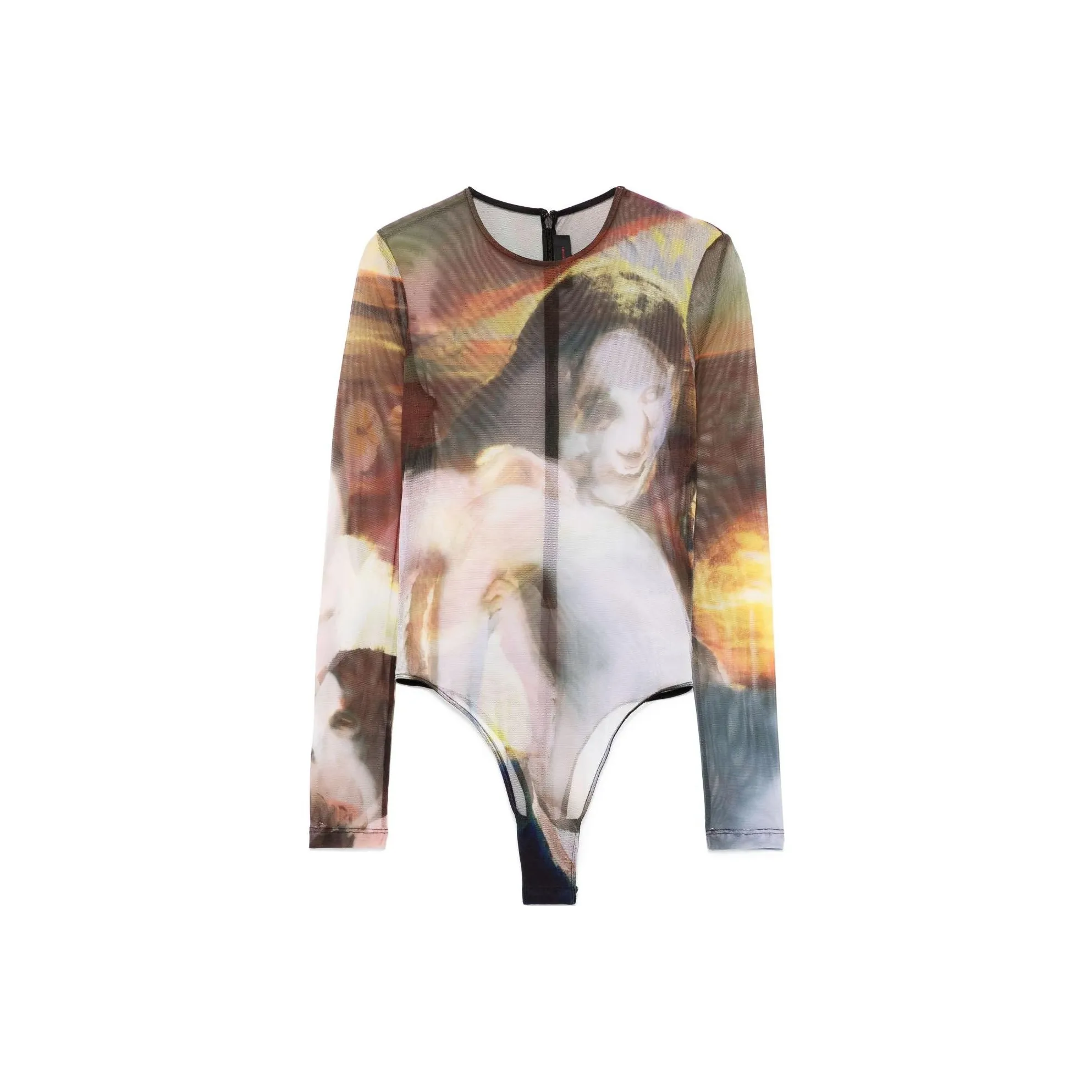 Mugler Bodysuits Women's Umber