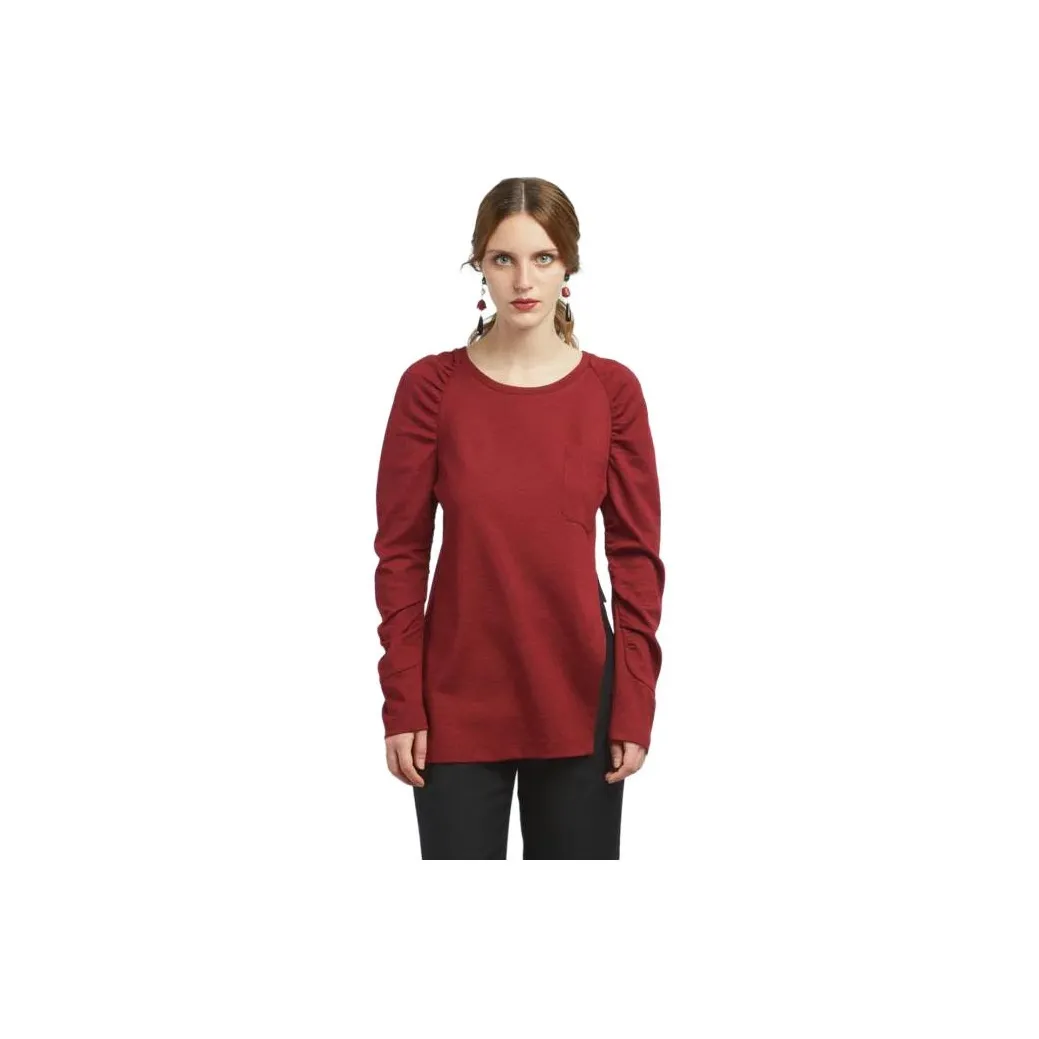 SUNDAY LIFE Женские рубашки красного цвета