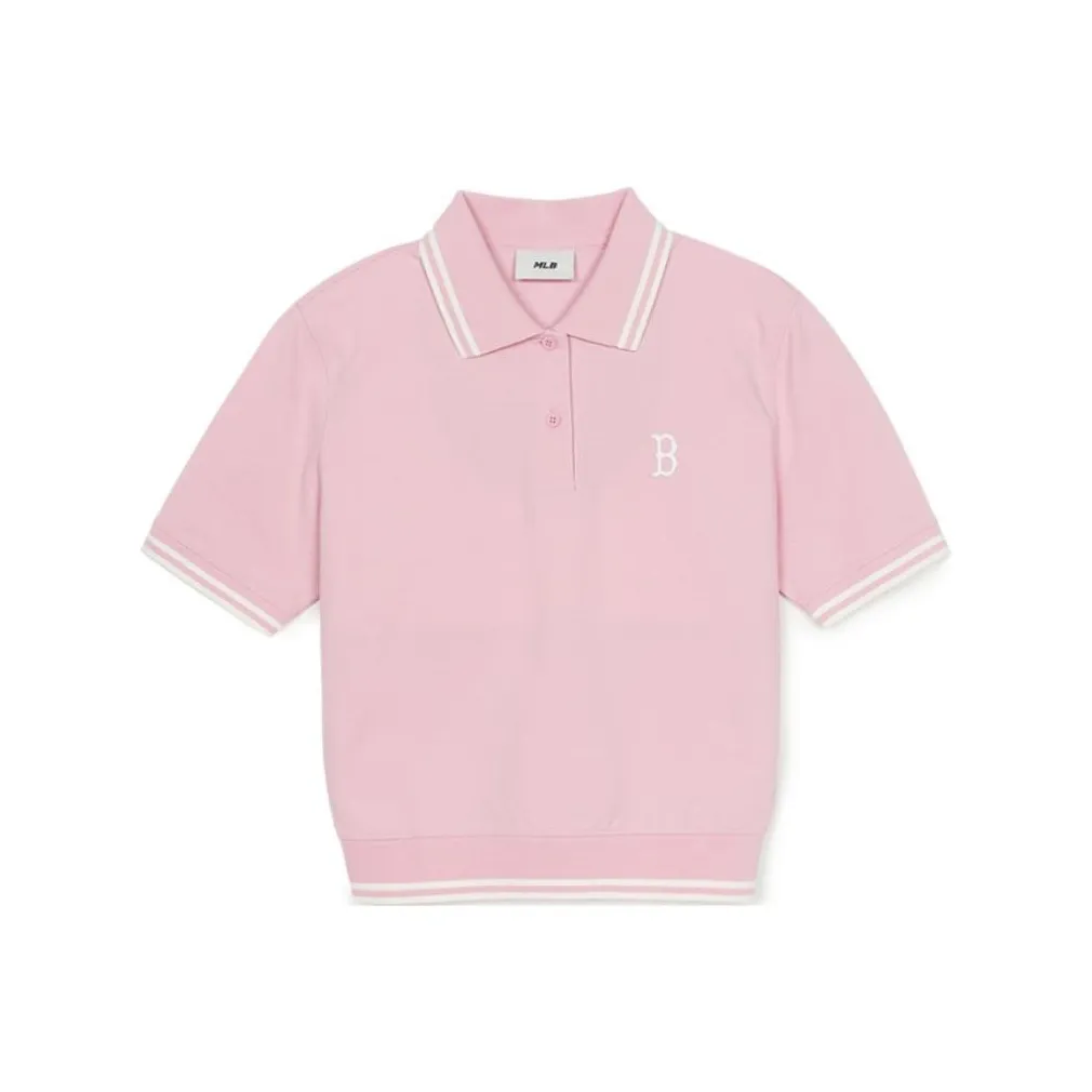 MLB Boston Red Sox Поло Женское Розовое