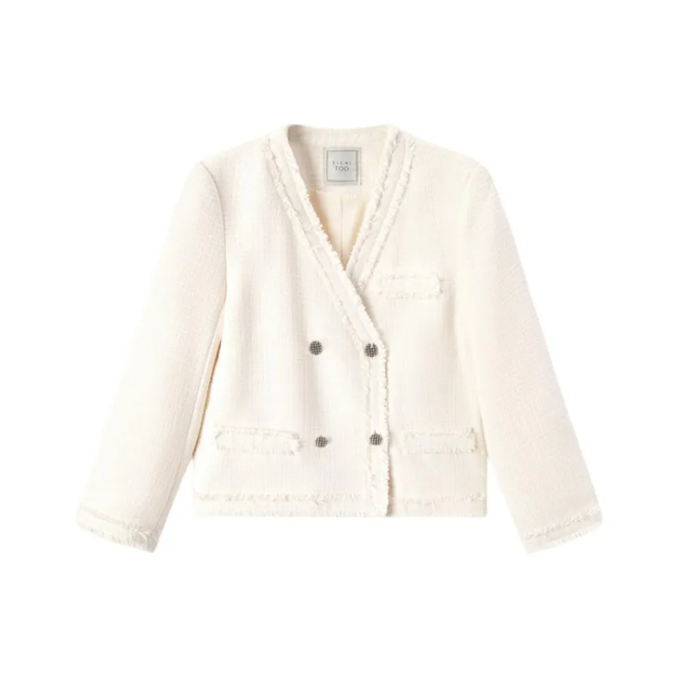 EICHITOO Экрю Женские Куртки