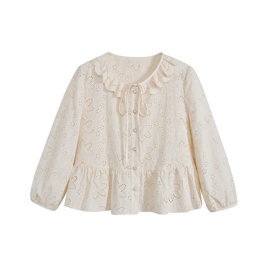 KUOSE Shirts Women's Apricot