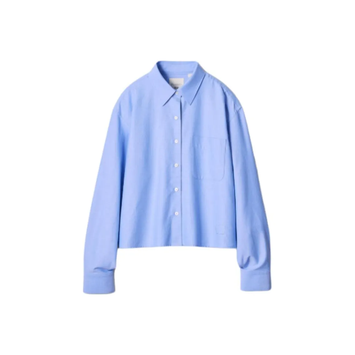 UNIQLO x JW Anderson SS25 Рубашка Женская Синяя