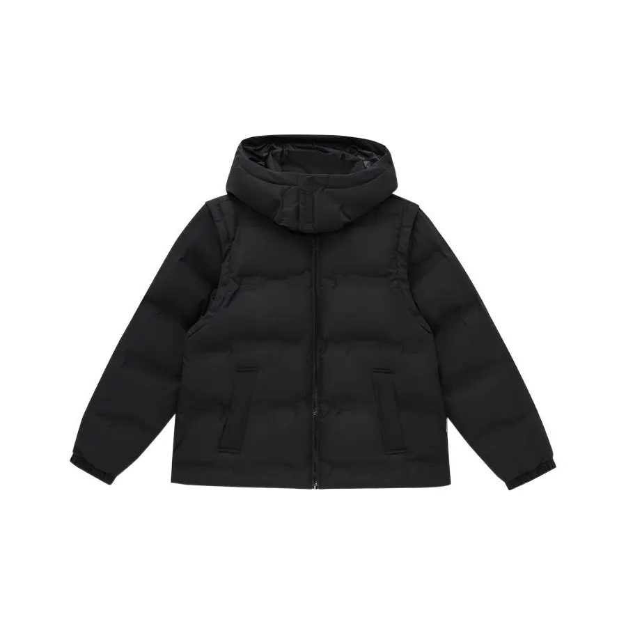 New Balance совместный бренд Пуховик Женские Черный