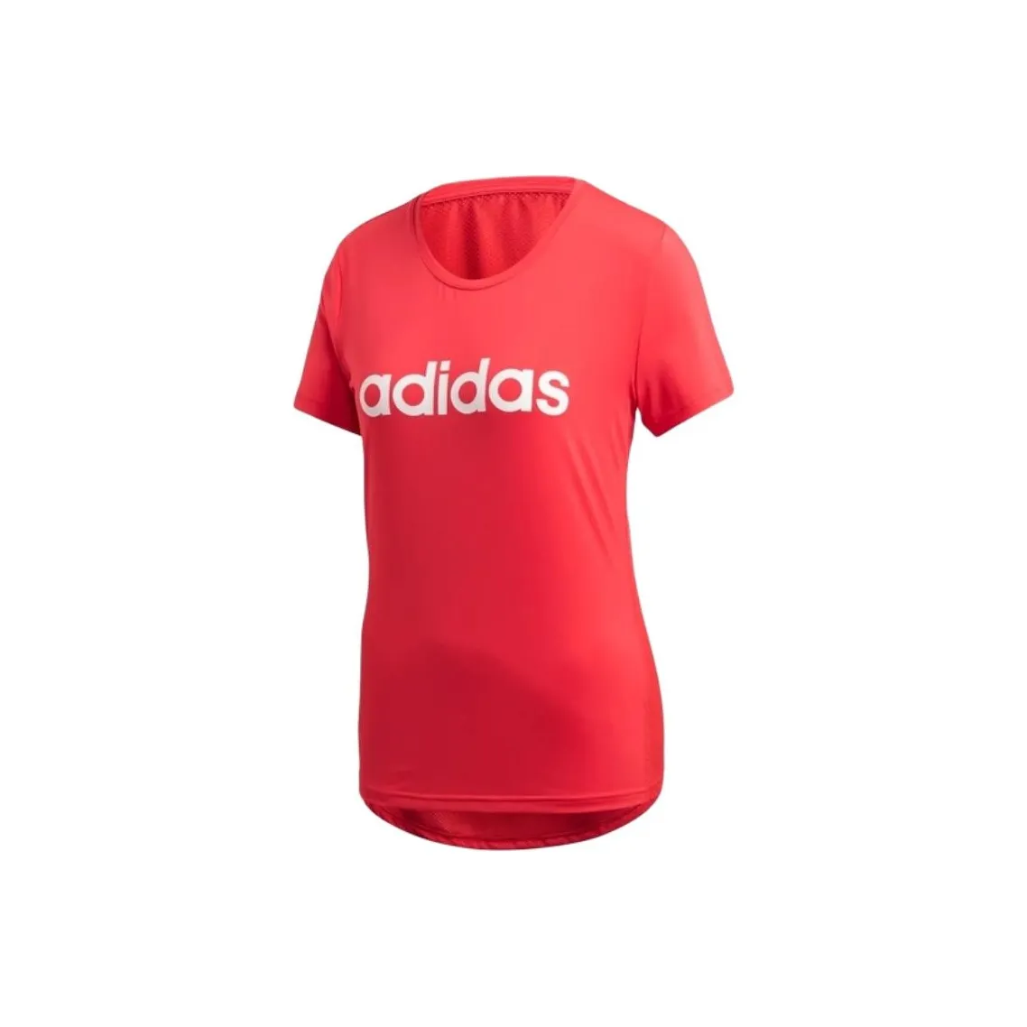 Adidas T-Shirt Женская Неоново-Красная