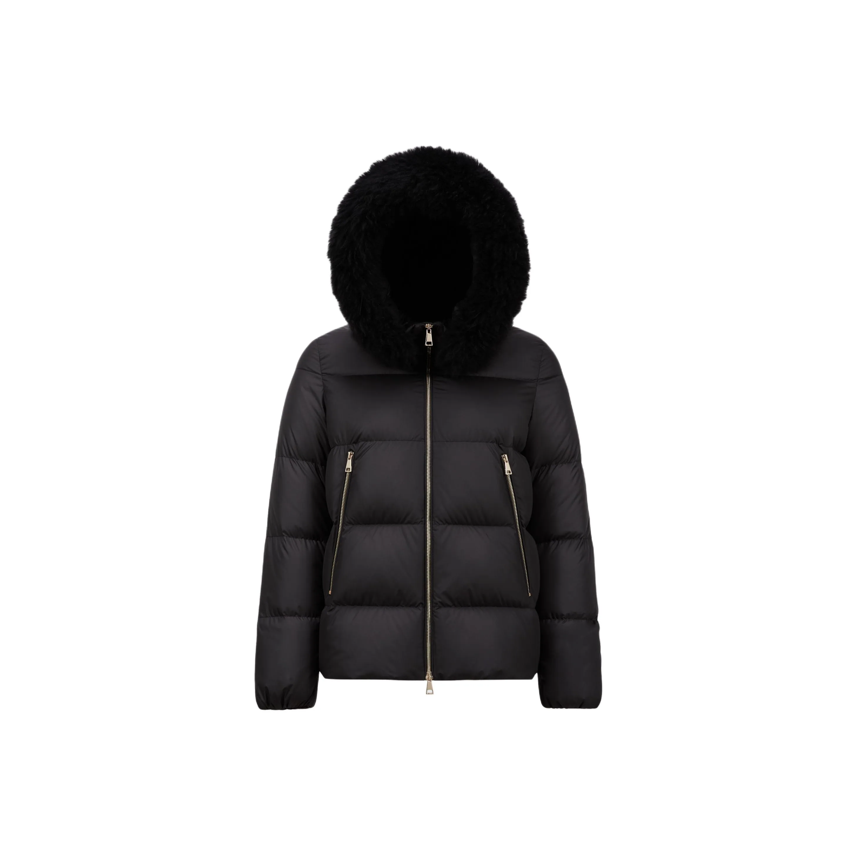 Moncler Laichefur Zip-Up Puffer Jacket
