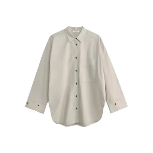 By Malene Birger Бежевые Женские Рубашки