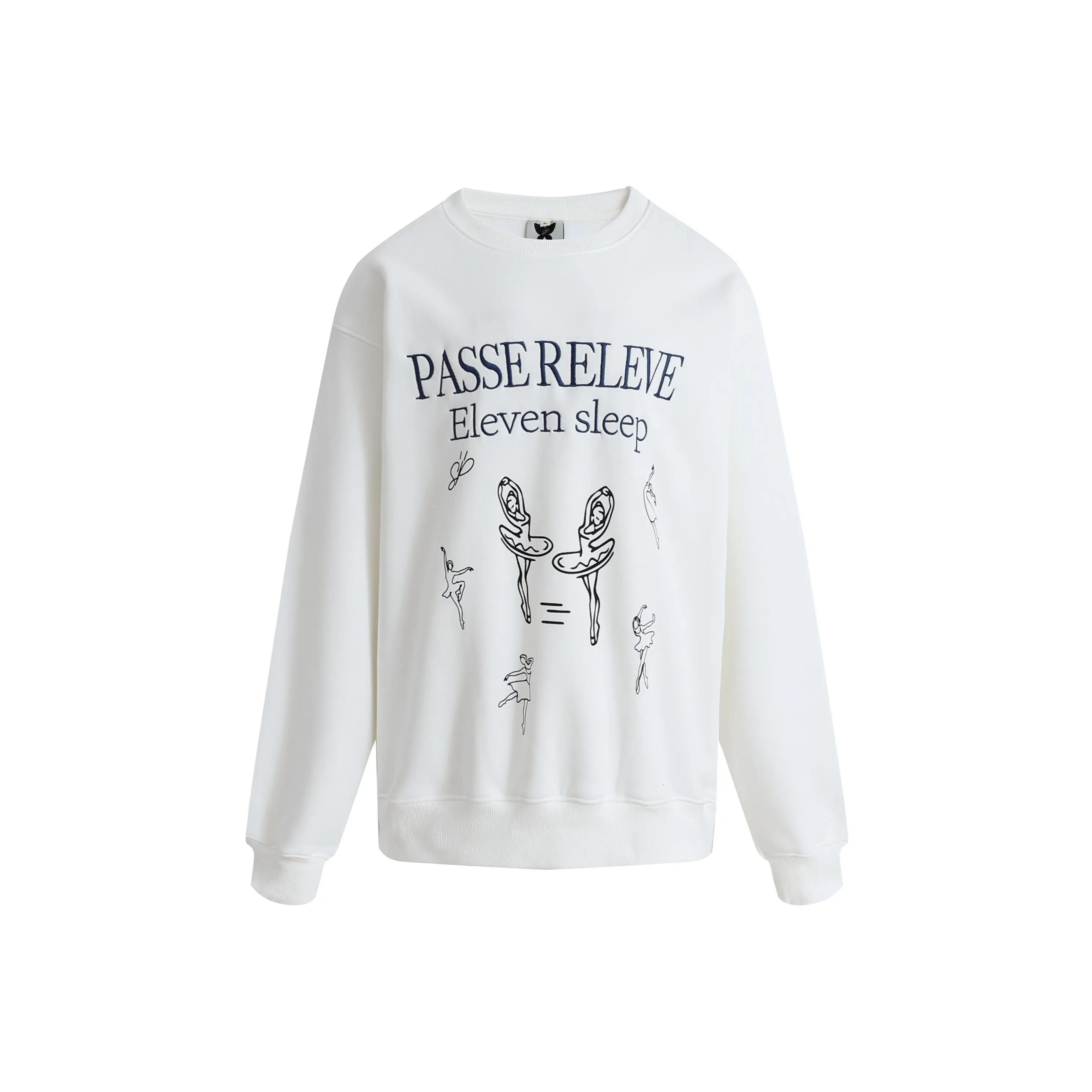 ELEVEN SLEEP Круглый вырез Свитшот Женский