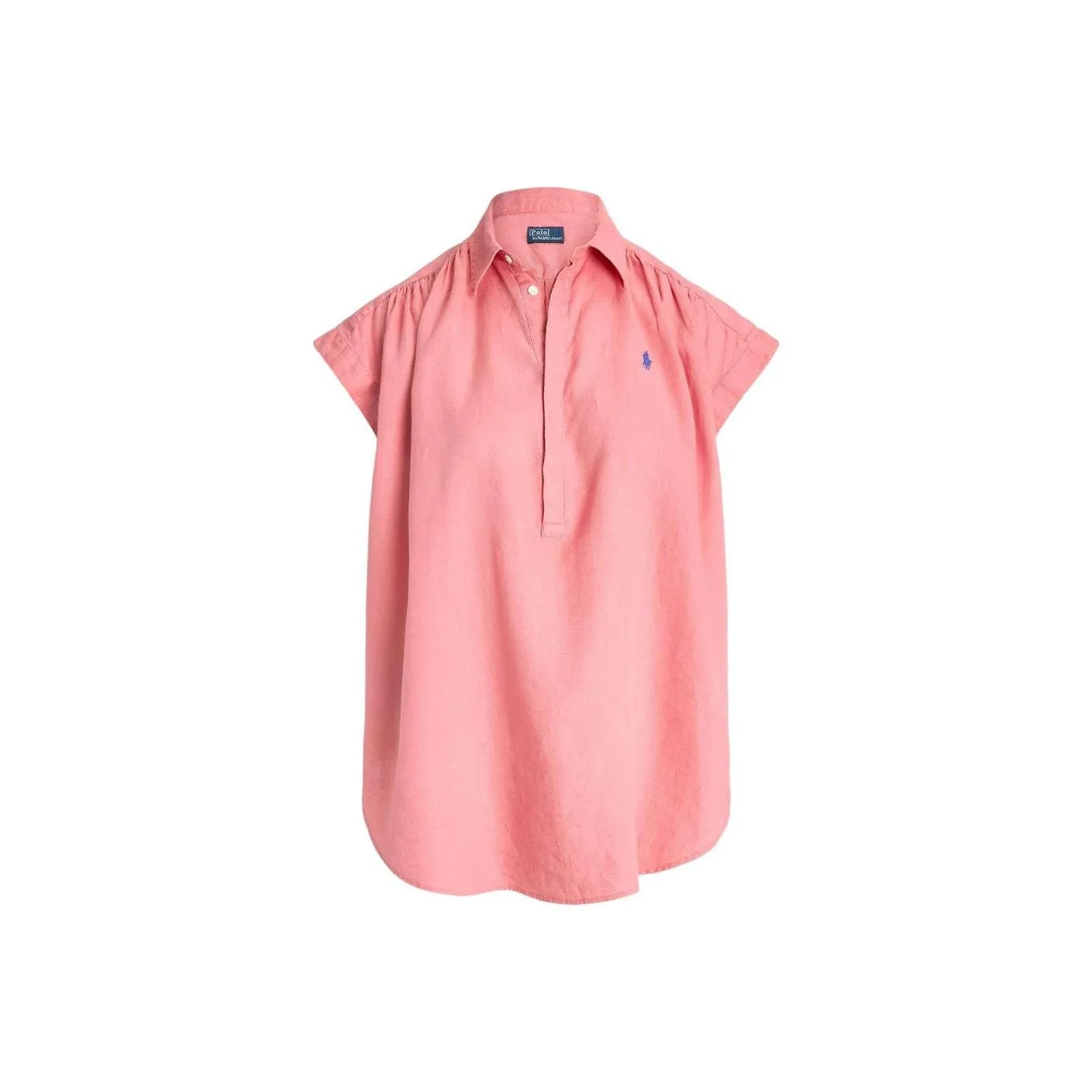 Polo Ralph Lauren Polo Pony Cap sleeve Linen Blouse