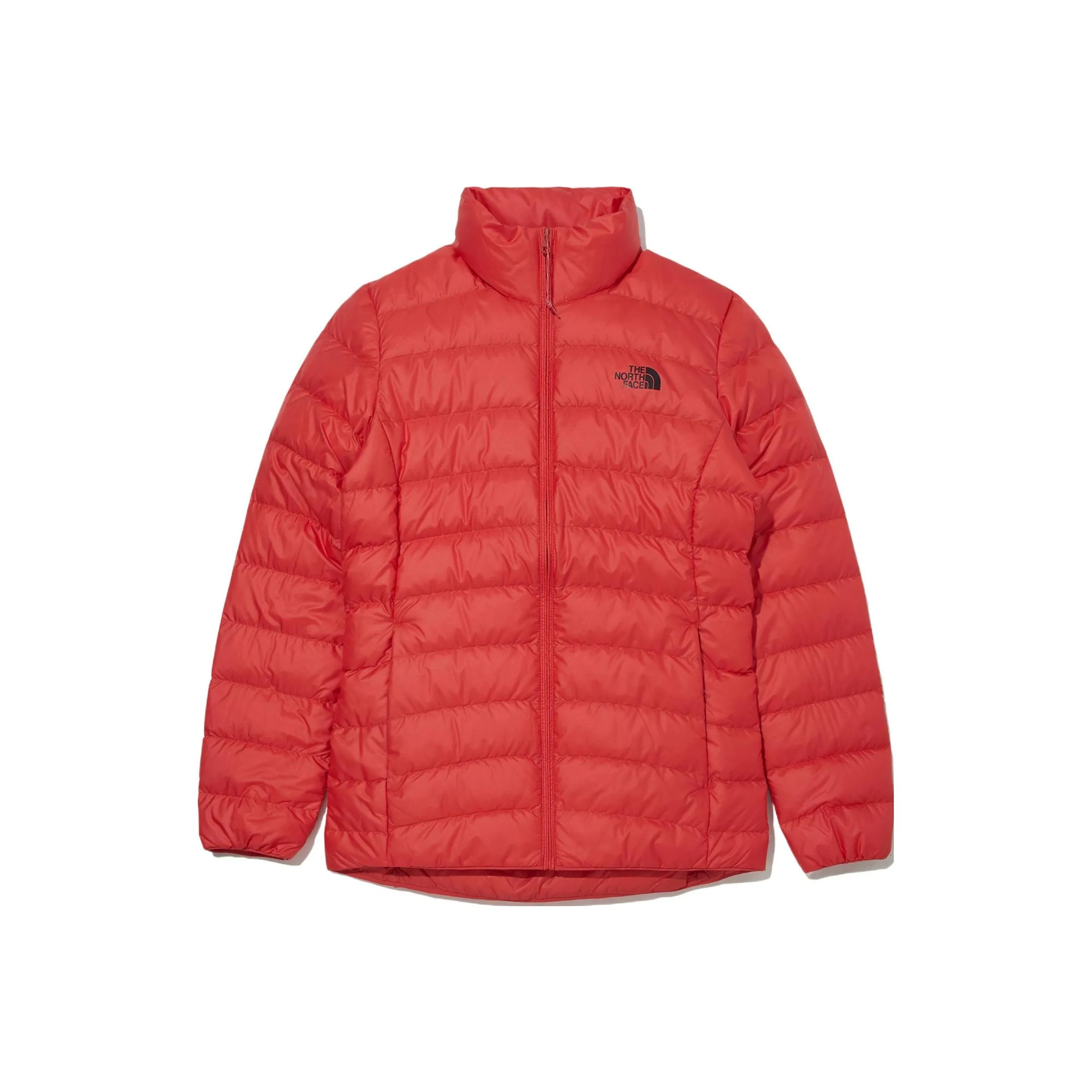 THE NORTH FACE Пуховик женский красный