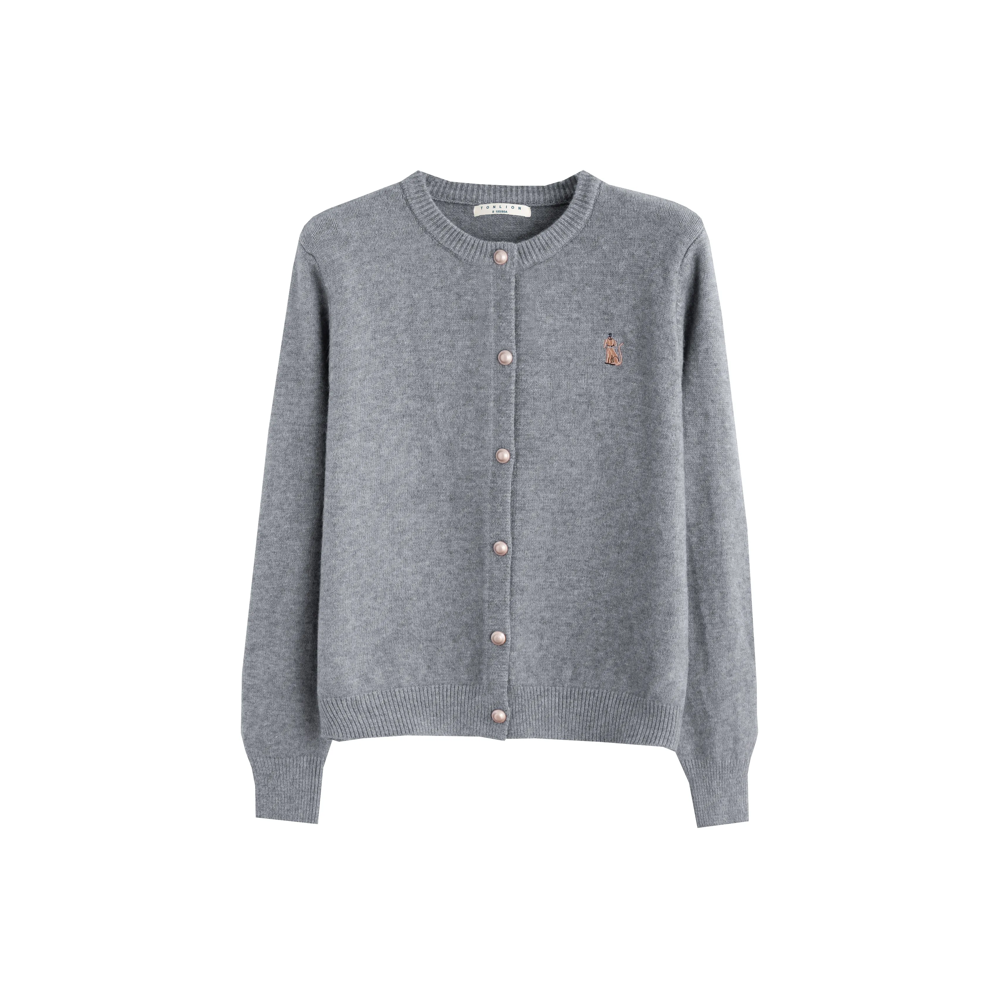 Tonlion Трикотаж Женский Светлый Фотиния Серый