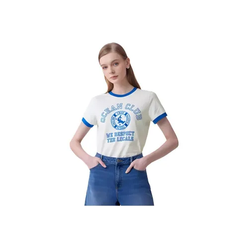 HAZZYS Белые Женские Футболки