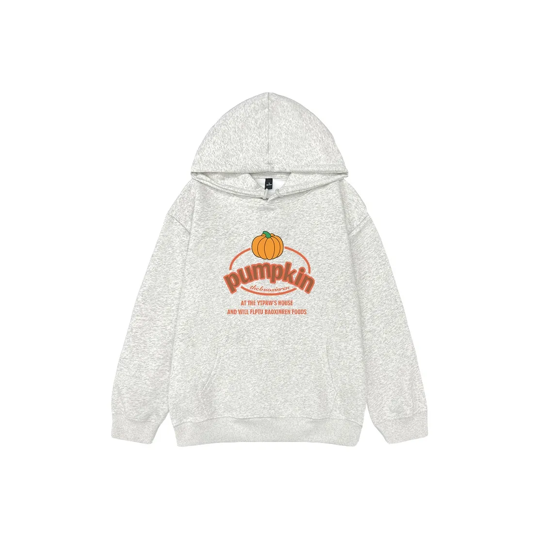 NRVP Толстовка Унисекс Белый Серый