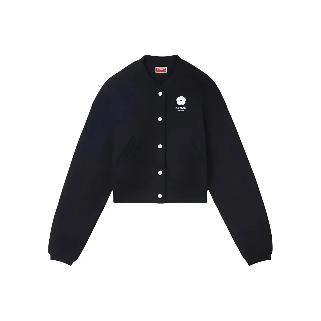 KENZO SS24 Куртки Пальто Женские Черный