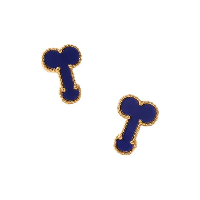 JKEM Серьги-гвоздики из нержавеющей стали Унисекс