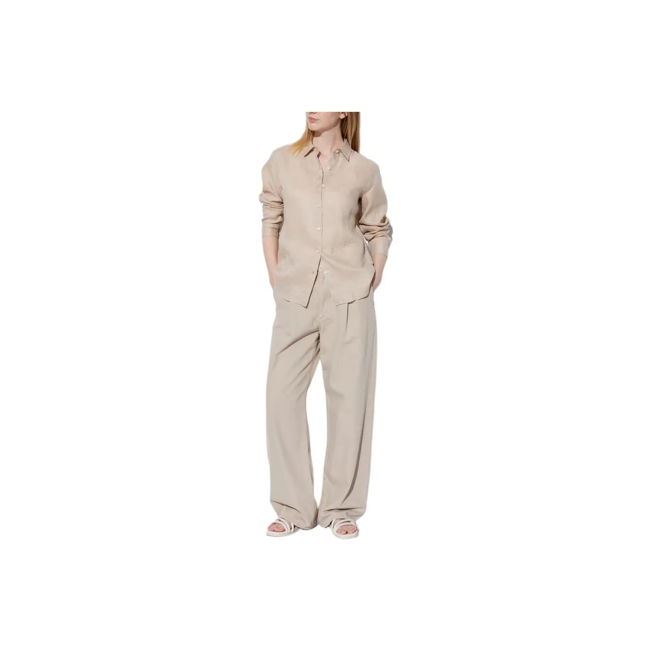 UNIQLO Shirts Women's Beige