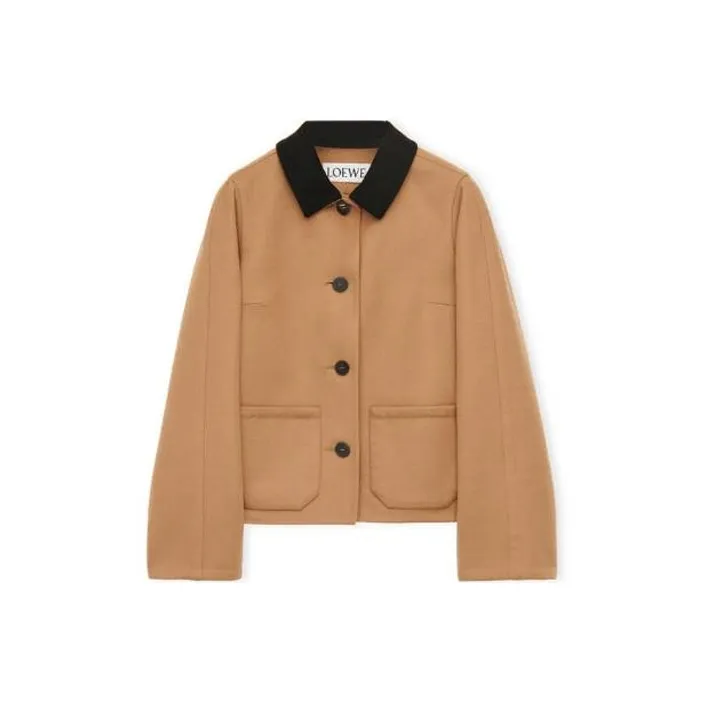 LOEWE SS23 Jackets & Coats Women's Camel