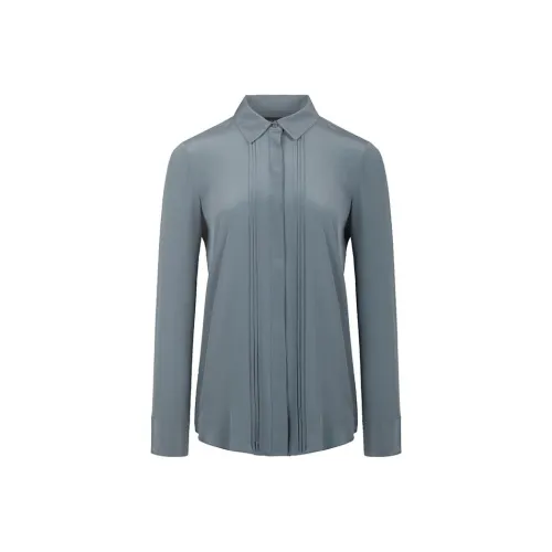 CLUB MONACO Морской синий Женские Рубашки