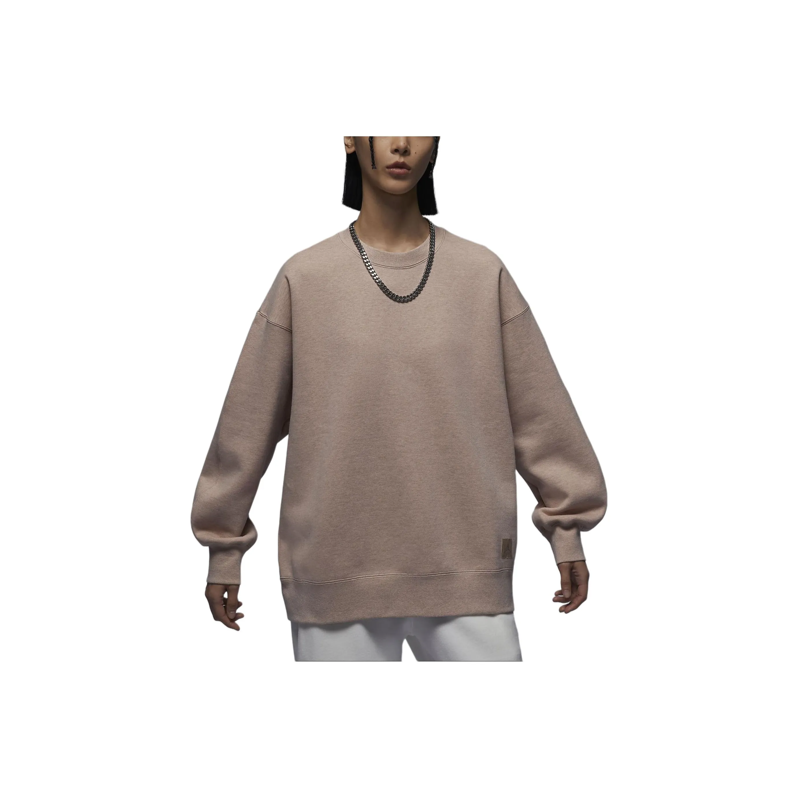 Jordan Свитшот Женский Средний Коричневый