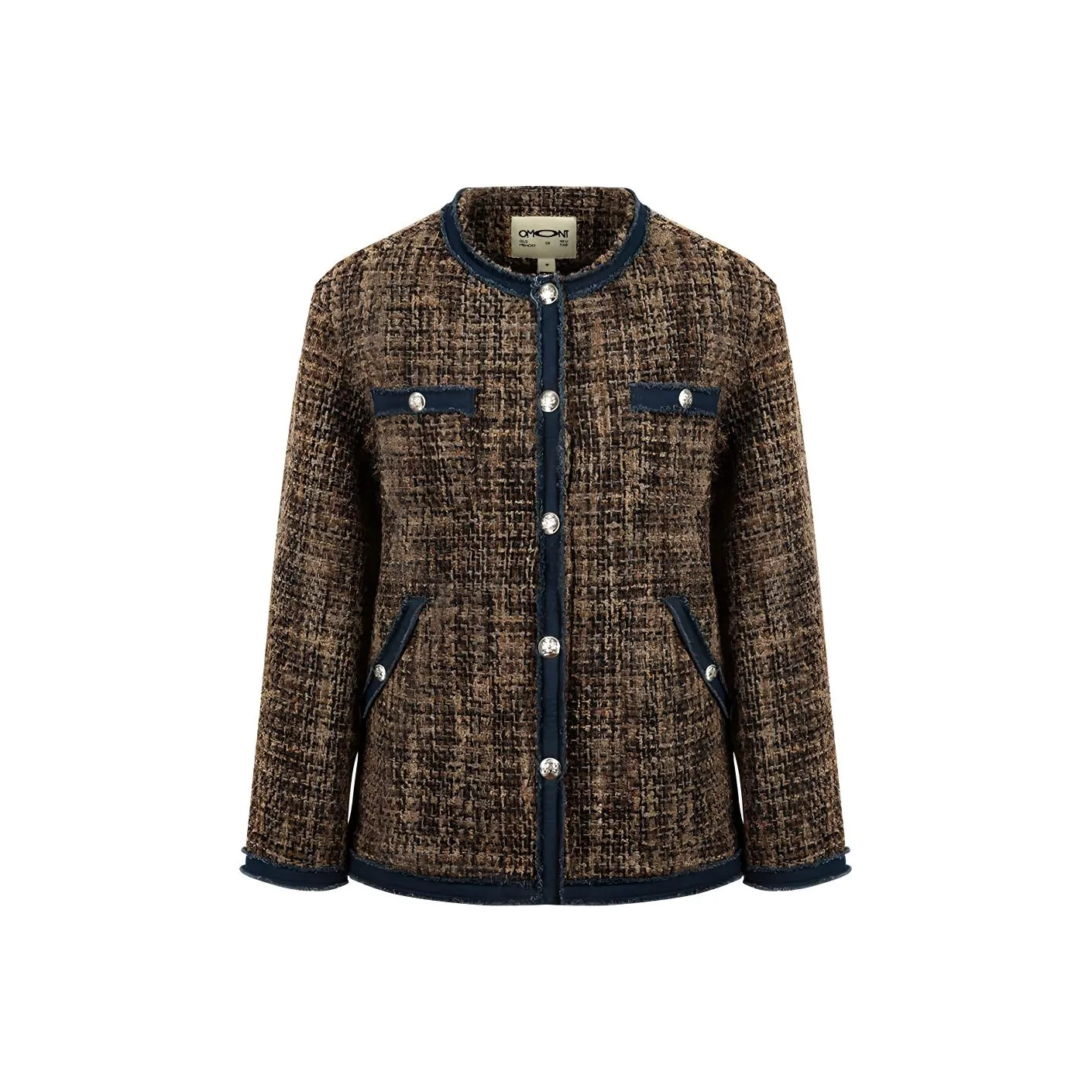 Omont Куртки Пальто Женские Кокос Зеленый Кофейный Коричневый