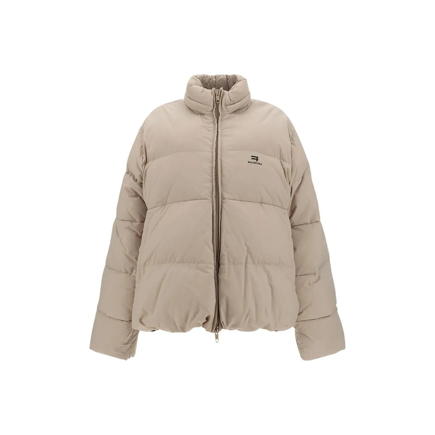 Balenciaga SS23 Puffer Jacket Regular Fit Women's Khaki