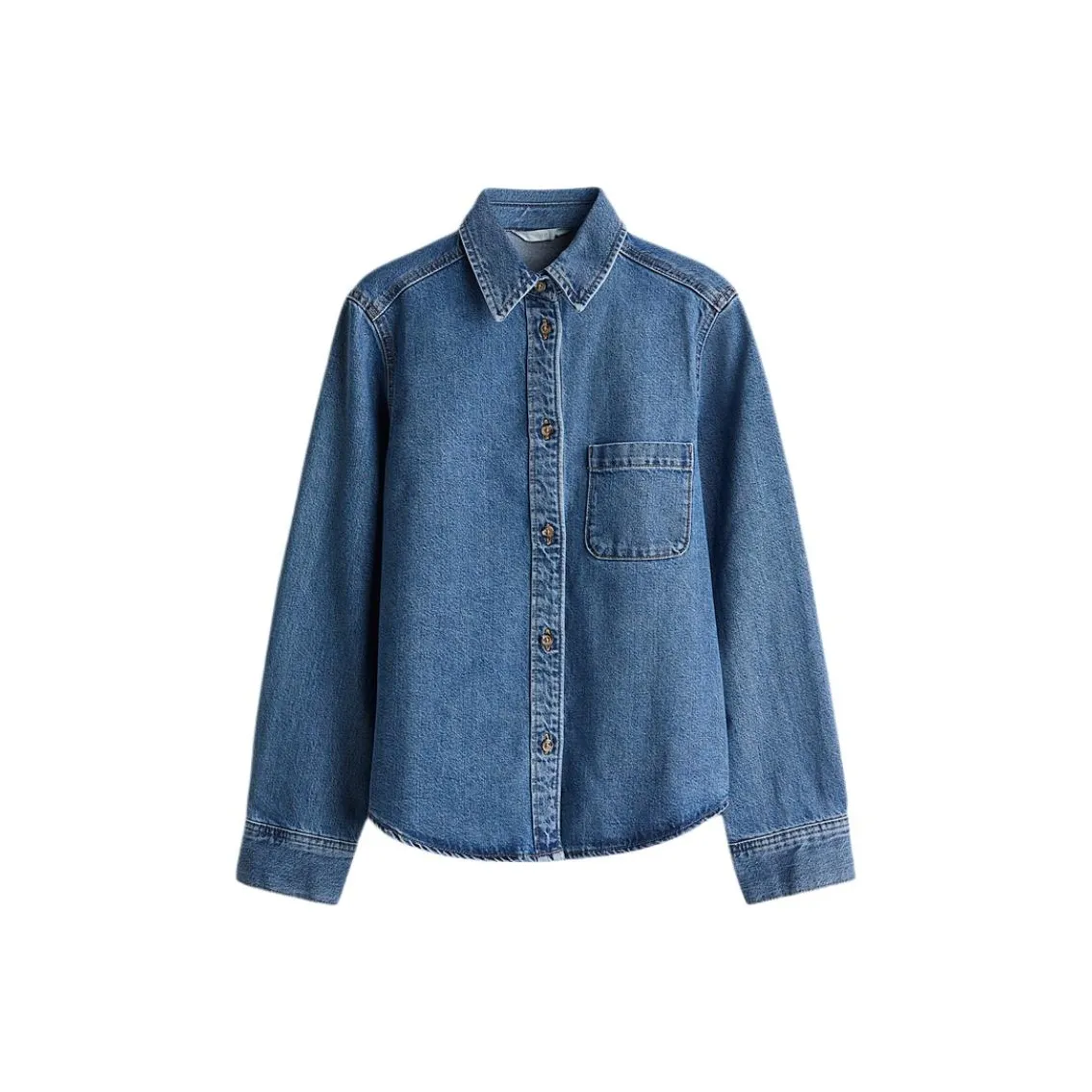 H&M Shirts Women's Denim Blue