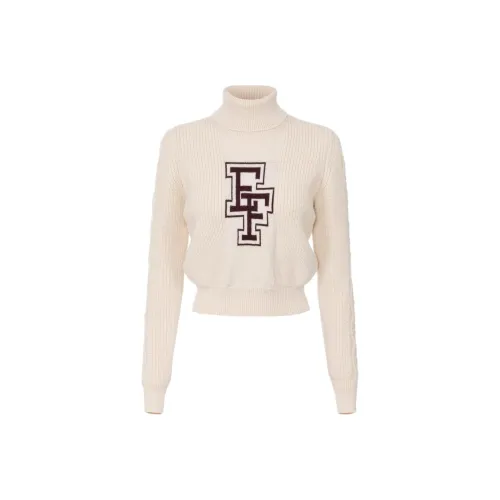 Elisabetta Franchi Белый Женский Трикотаж