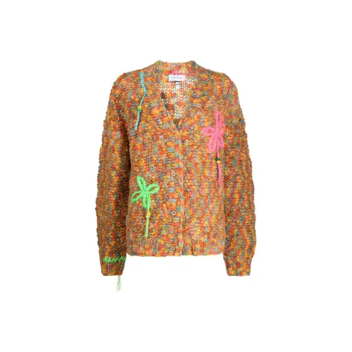 Mira Mikati Морковный Апельсин Женские Трикотажные