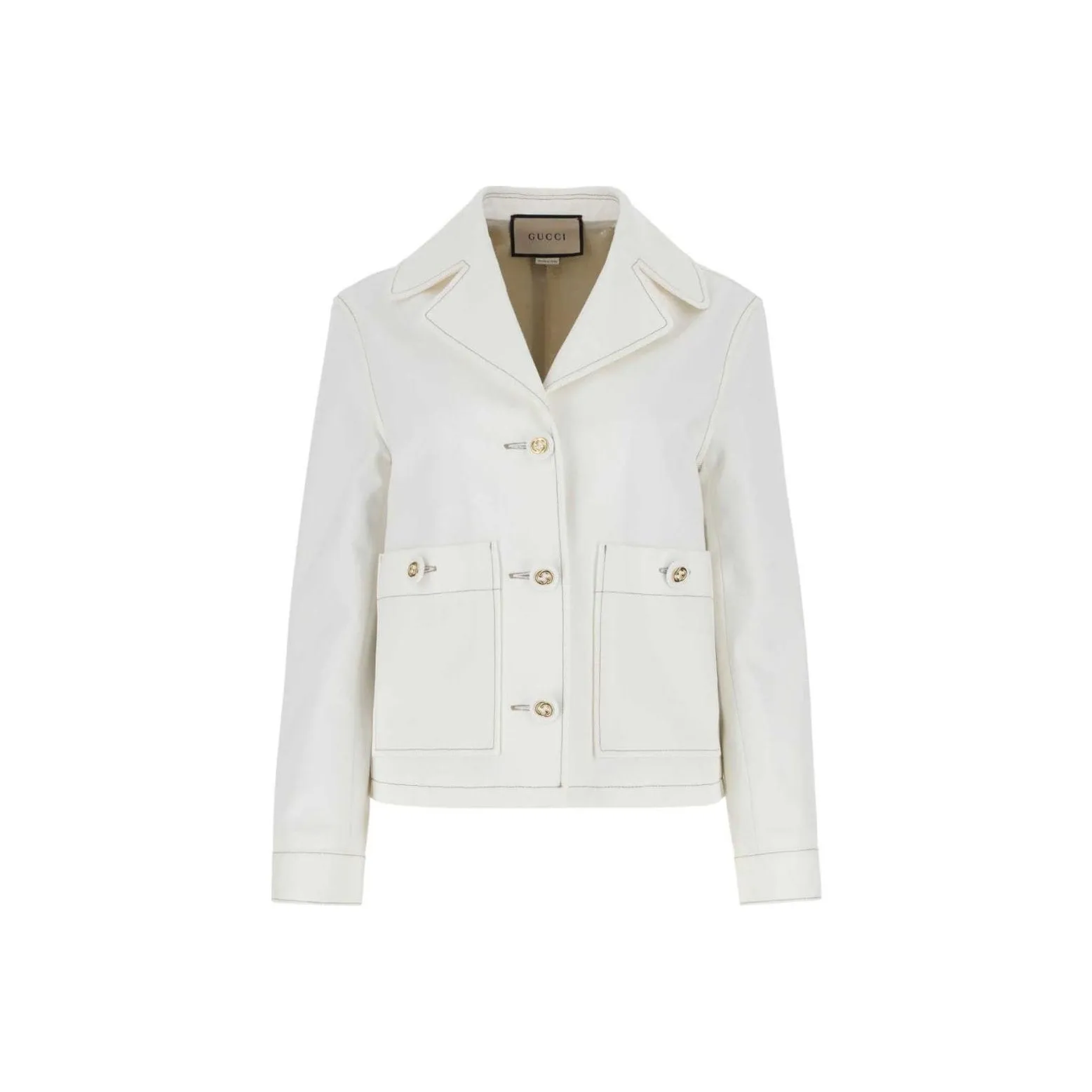 GUCCI Interlocking G Buttoned Jacket