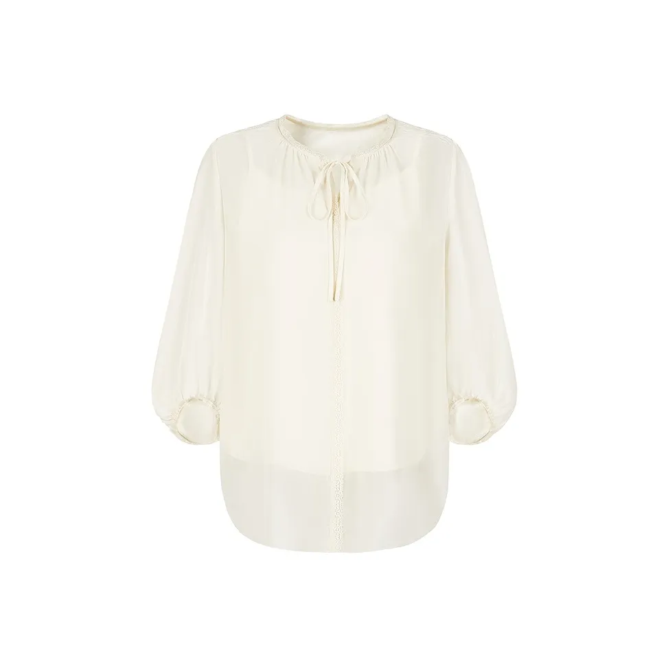 JZ. ANNAKRO Шифон Рубашка Женская