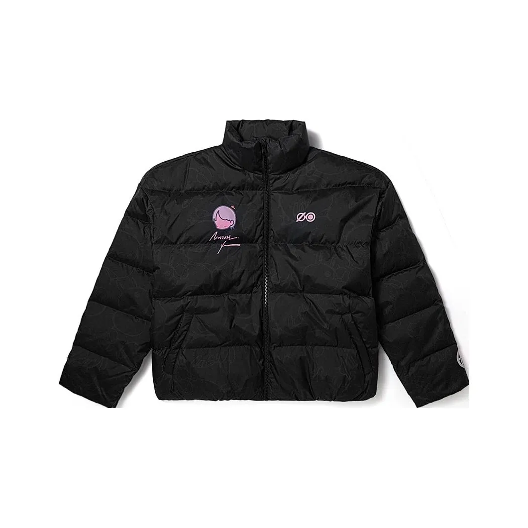 VANS Asian ARTIST Co Бренд Пуховик Женский Черный