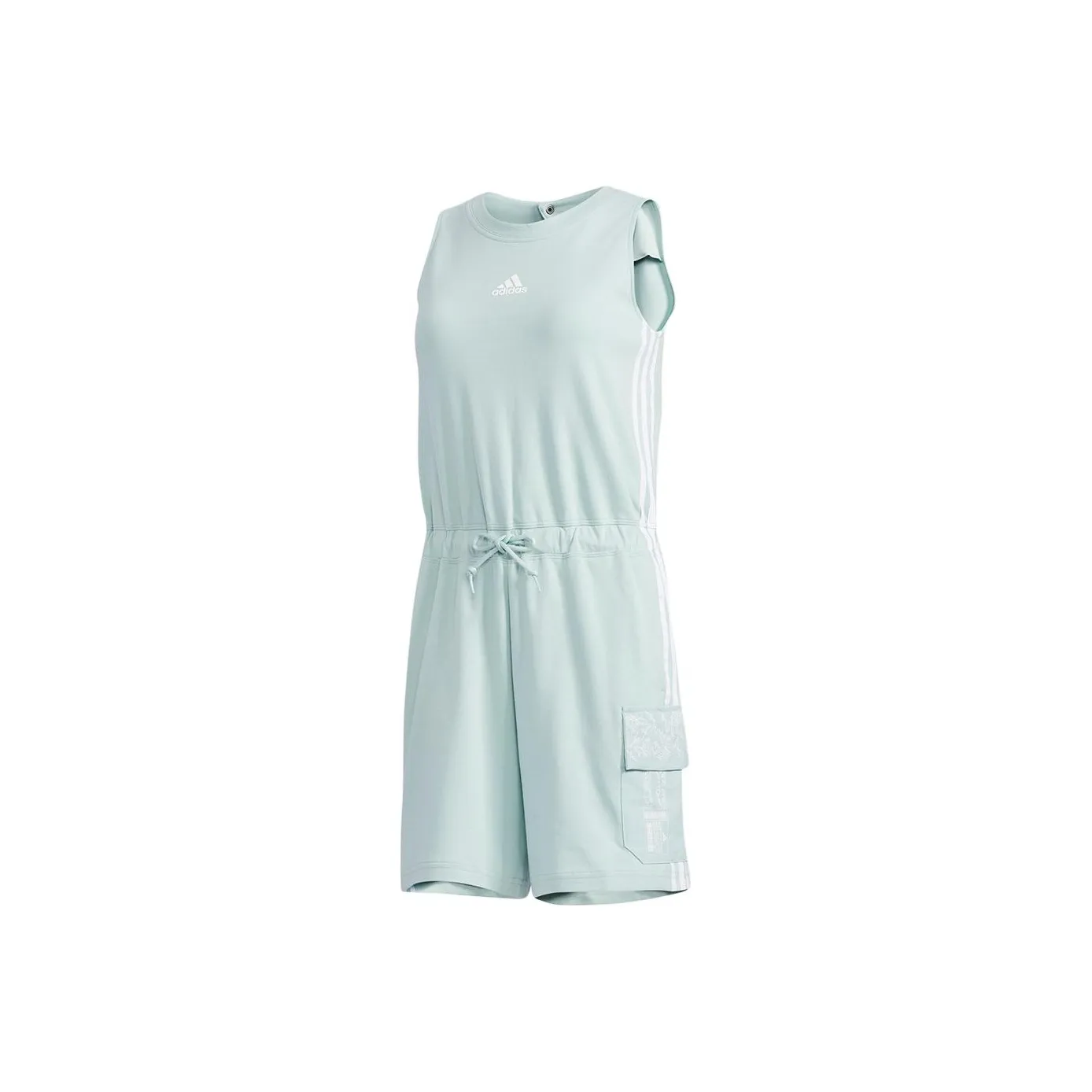 Adidas SHORT JUMPSUIT Bodysuits Women's Light Blue