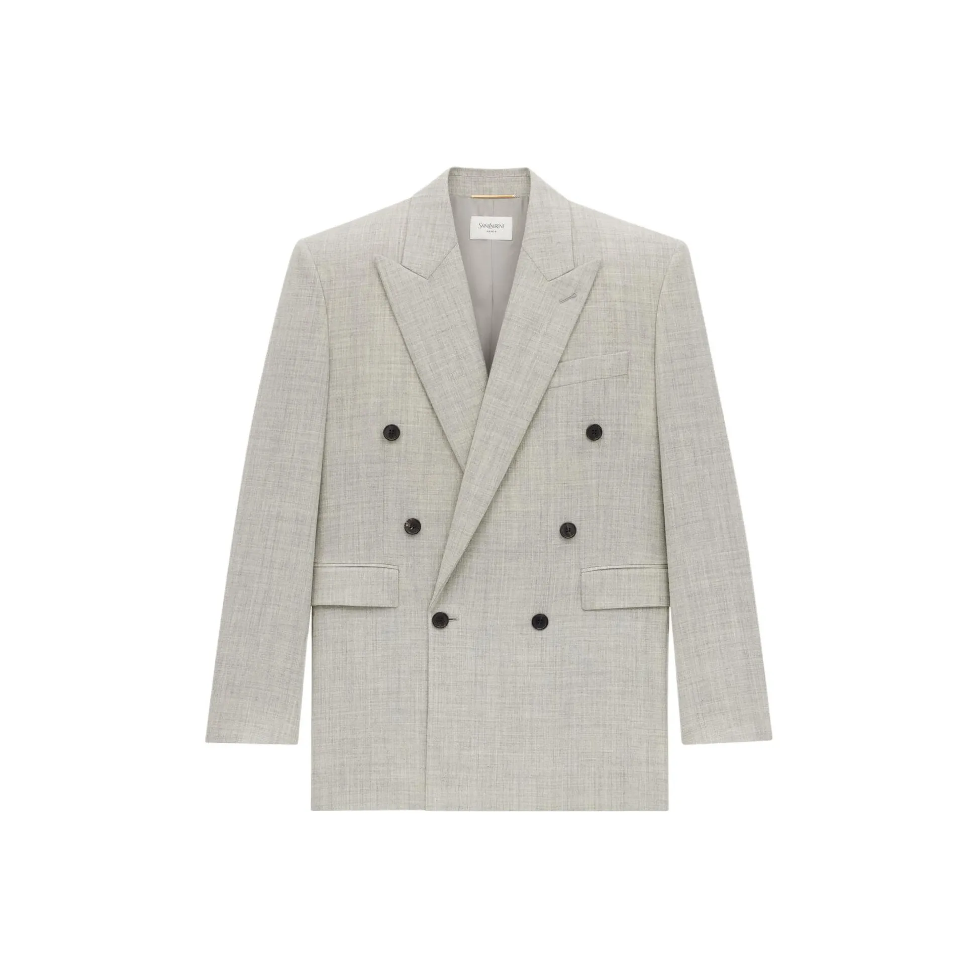 SAINT LAURENT Double Breasted Peaked Lapel