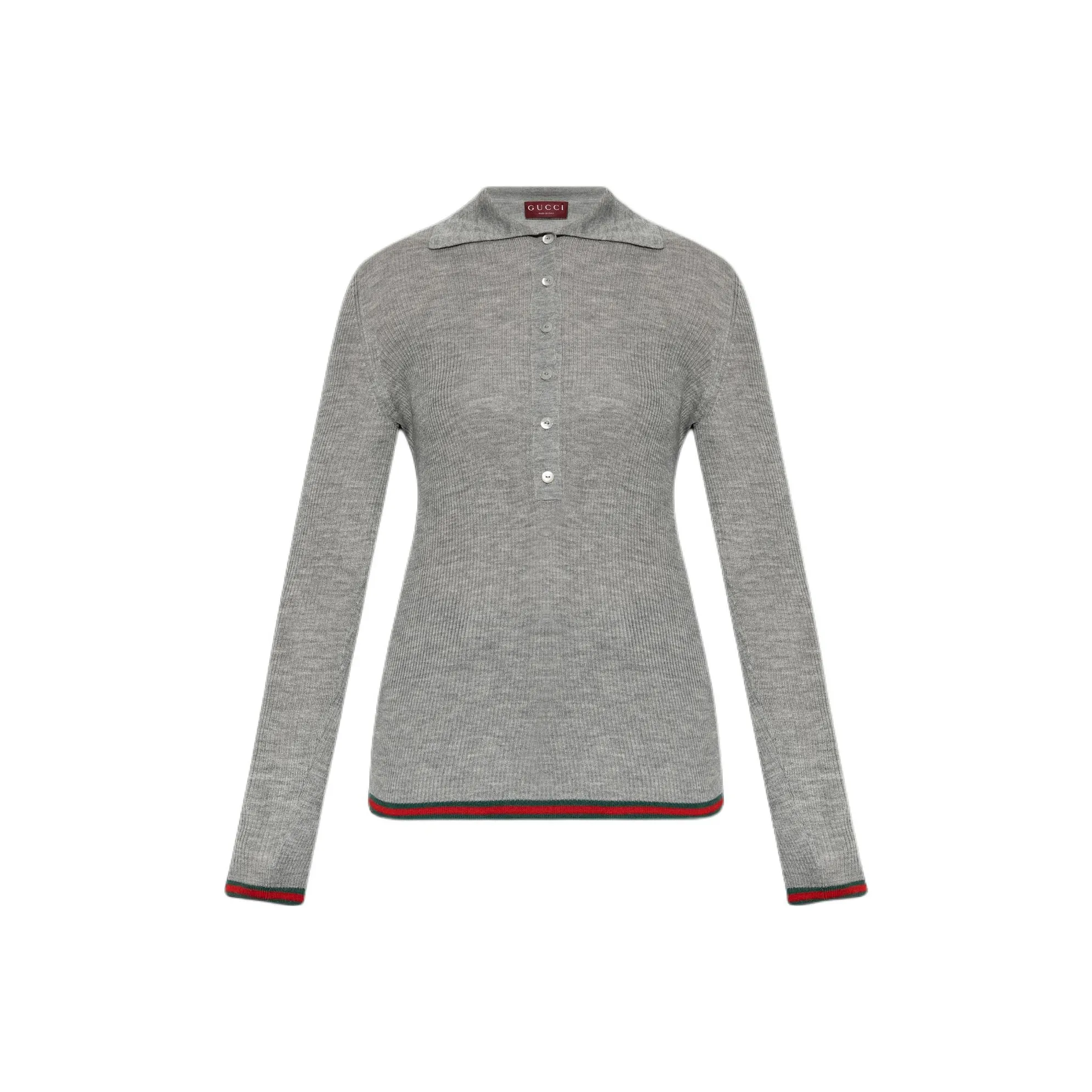 GUCCI Polo Shirts Women's Gray